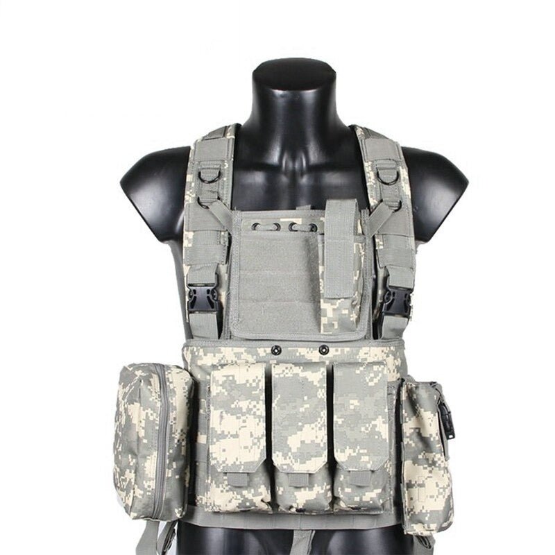 Gilet tactique officier Red Hunting - ACTION AIRSOFT