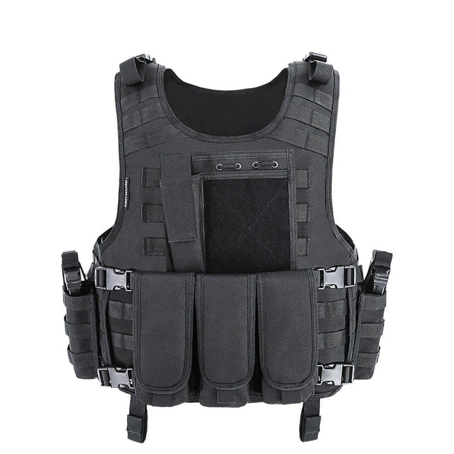 Gilet tactique Airsoft noir MG Flash Force - ACTION AIRSOFT