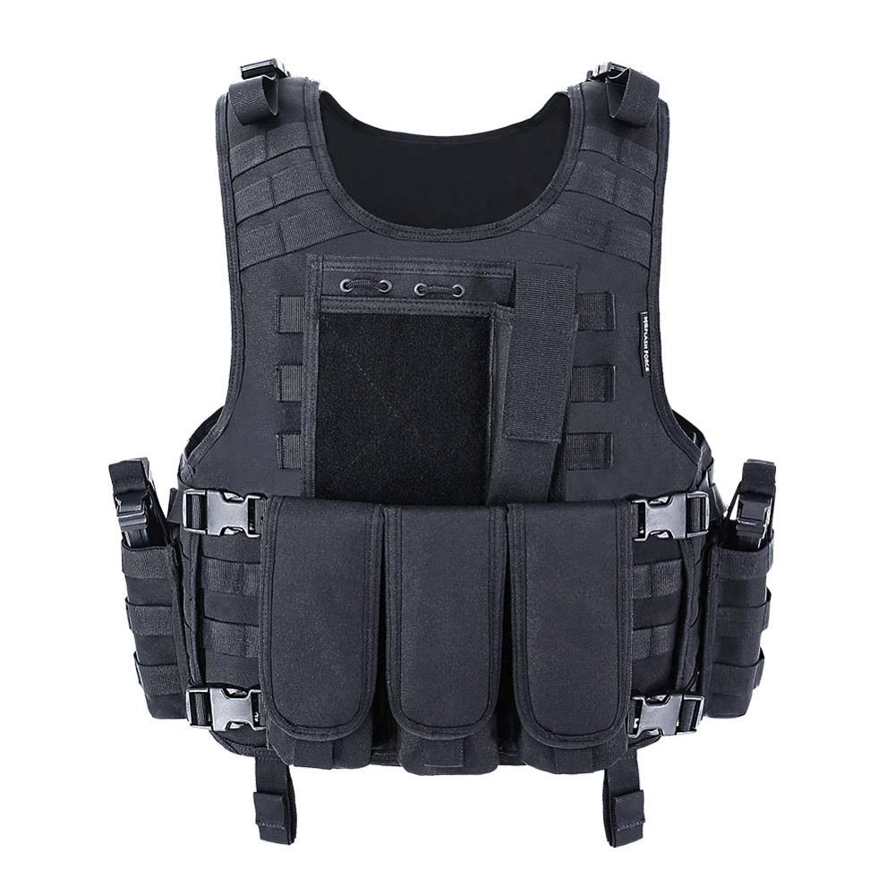 Gilet tactique système molle Airsoft MG Flash Force - ACTION AIRSOFT
