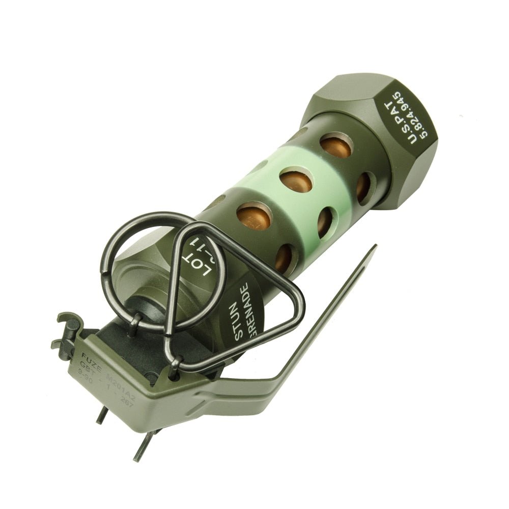 Grenade factice M84 en métal tactique CS EMGear - ACTION AIRSOFT