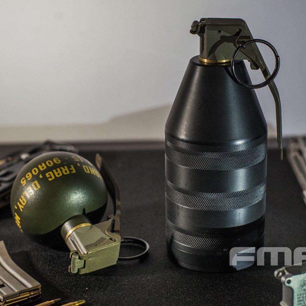 Grenade factice TB1305 et ASM TB1306 FMA M67 - ACTION AIRSOFT
