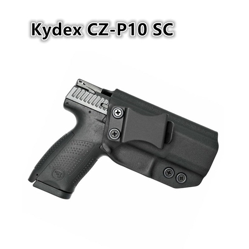 Holster Kydex IWB en fibre de carbone pour CZ P07 P09 P10 C F SC sub compact - ACTION AIRSOFT