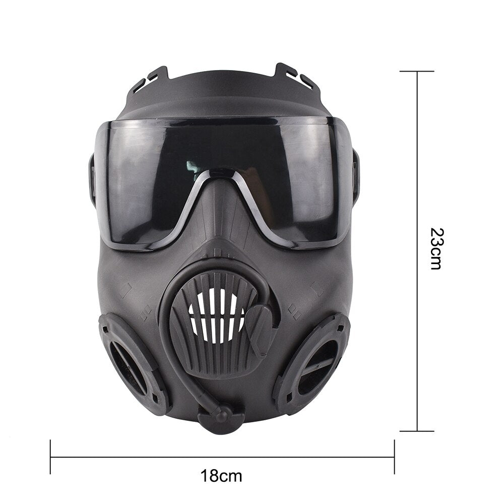 Masque à gaz Airsoft protection complète GB Factory - ACTION AIRSOFT