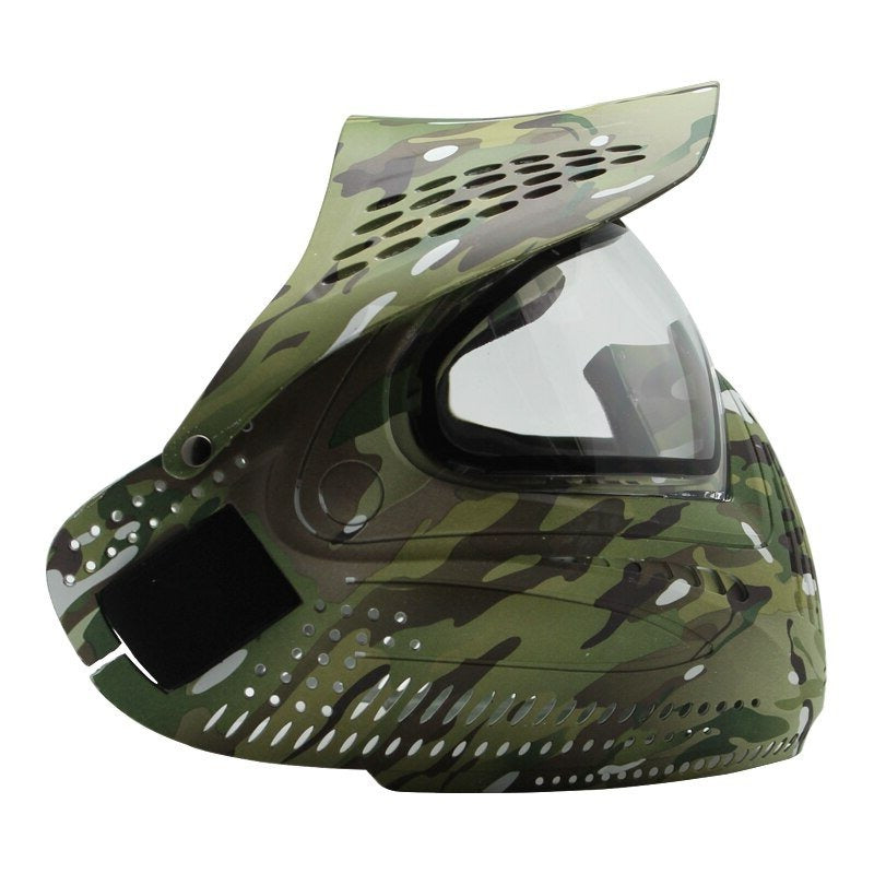 Masque Airsoft complet anti-buée lentille thermique I4 Spunky OS - ACTION AIRSOFT