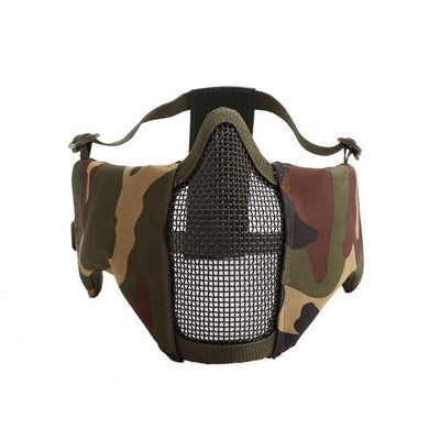 Masque facial Airsoft avec maille auriculaire MPO - ACTION AIRSOFT