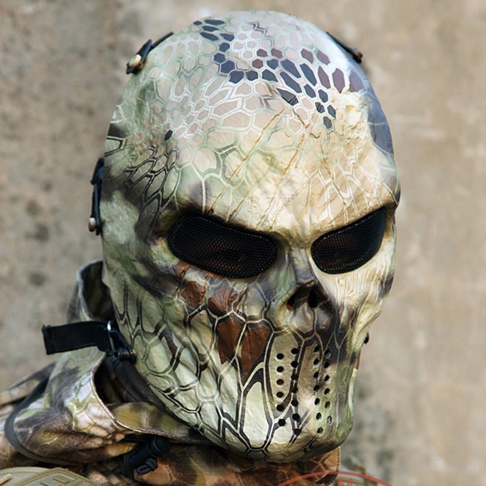 Masque fantôme camouflage tactique Python - ACTION AIRSOFT