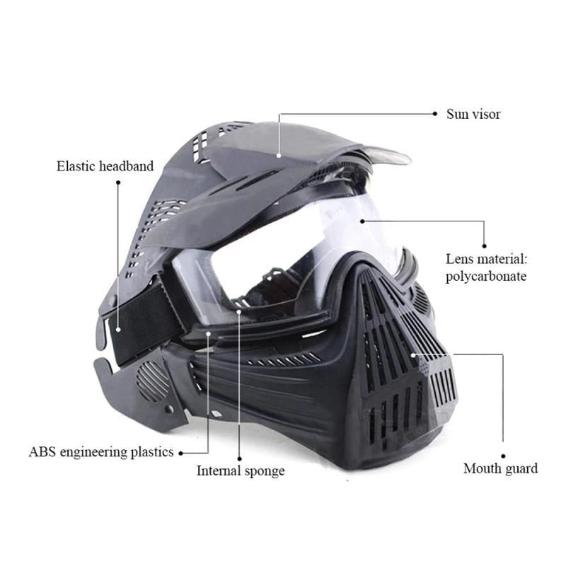Masque intégral Airsoft Paintaball anti-buée Protector OS - ACTION AIRSOFT