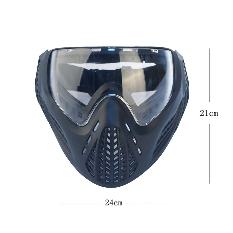 Masque protection AIRSOFTA avec lunettes antibuée - ACTION AIRSOFT