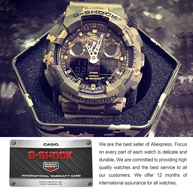 Montre Protector G-SHOCK Camo Limited Edition - ACTION AIRSOFT