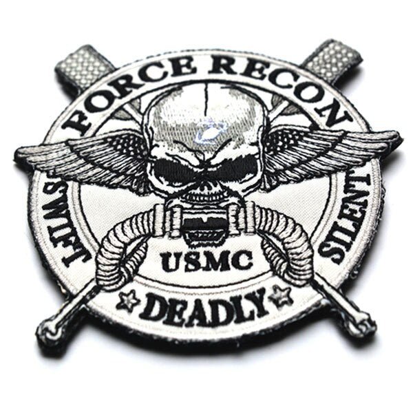 Patch crâne Force Recon armée américaine - ACTION AIRSOFT