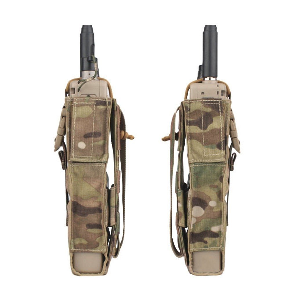 Pochette radio tactique combat Paintball, Airsoft Molle - ACTION AIRSOFT