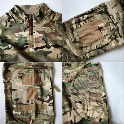 T-shirt tactique manches longues OD Tactical - ACTION AIRSOFT